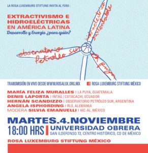 Extractivismo e hidroeléctricas en América Latina. Desarrollo y energía ¿para quién?