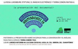 Cinedebate: Telecomunicaciones Independientes en Resistencia